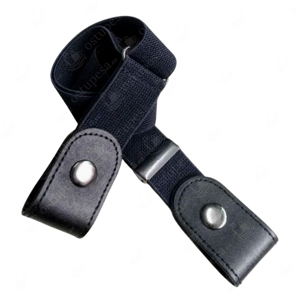 Pandlata püksirihm, beež, must ja pruun komplektis