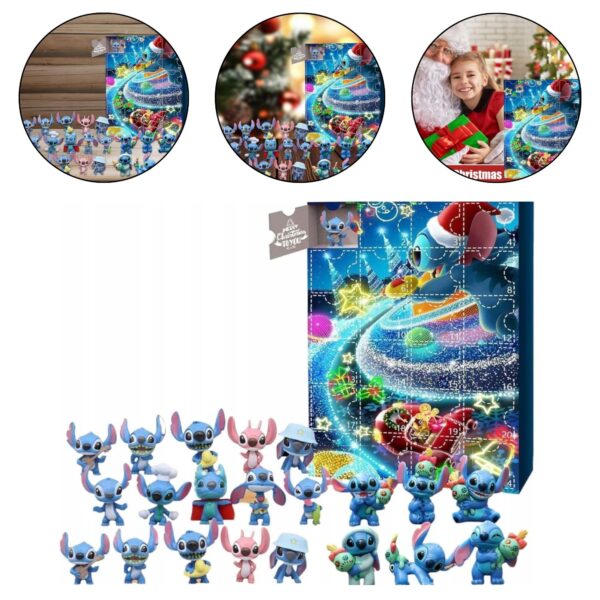 Advendikalender Stitch figuuridega