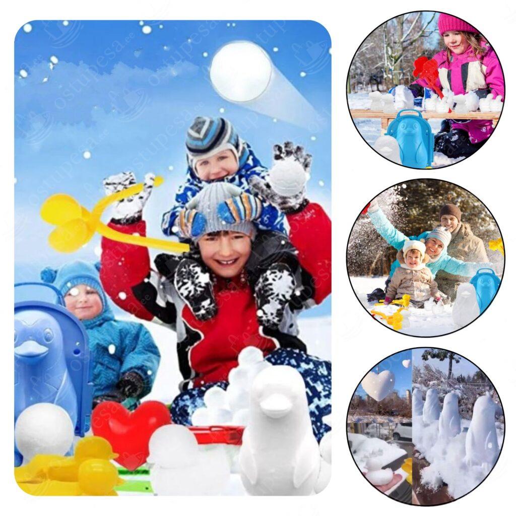 Lumevormid, 7 erinevat komplektis