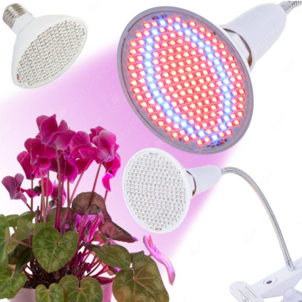 LED lamp taimede kasvatamiseks, 200 LED