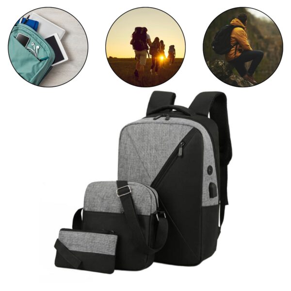 3-ühes kottide komplekt