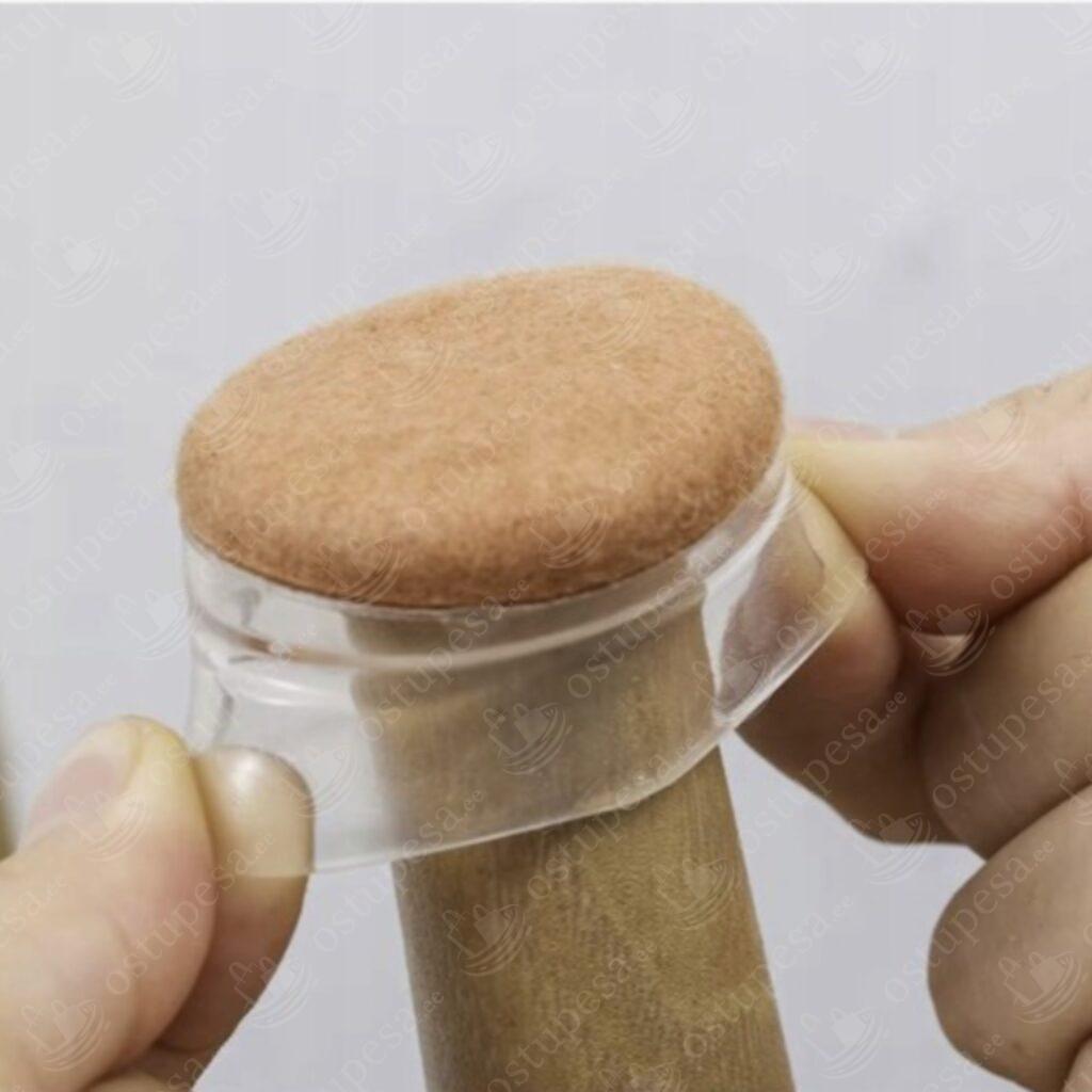 Mööblijalgade kaitsmed, 4 tk pakis, 2 pakki komplektis