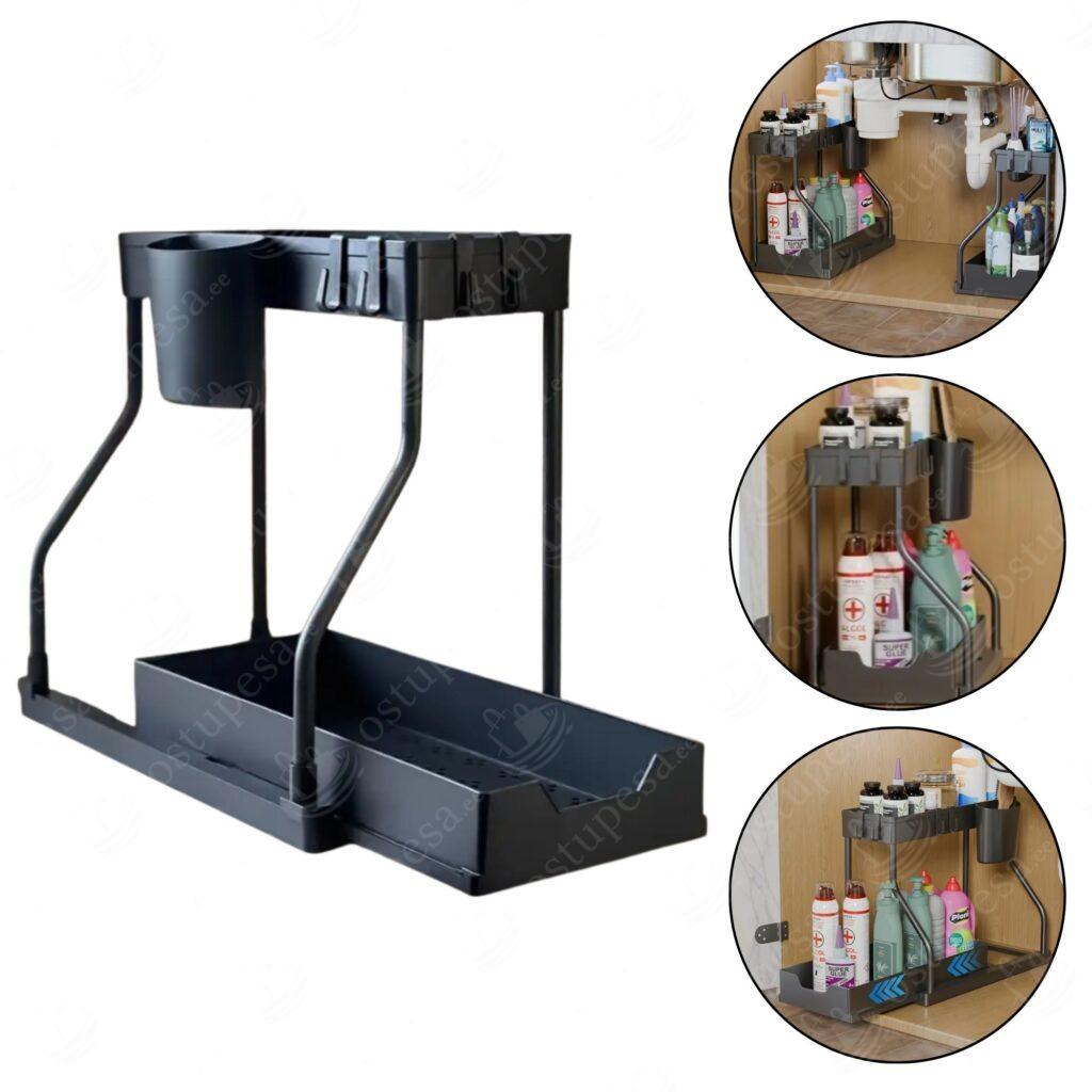 Organisaator valamukappi, must