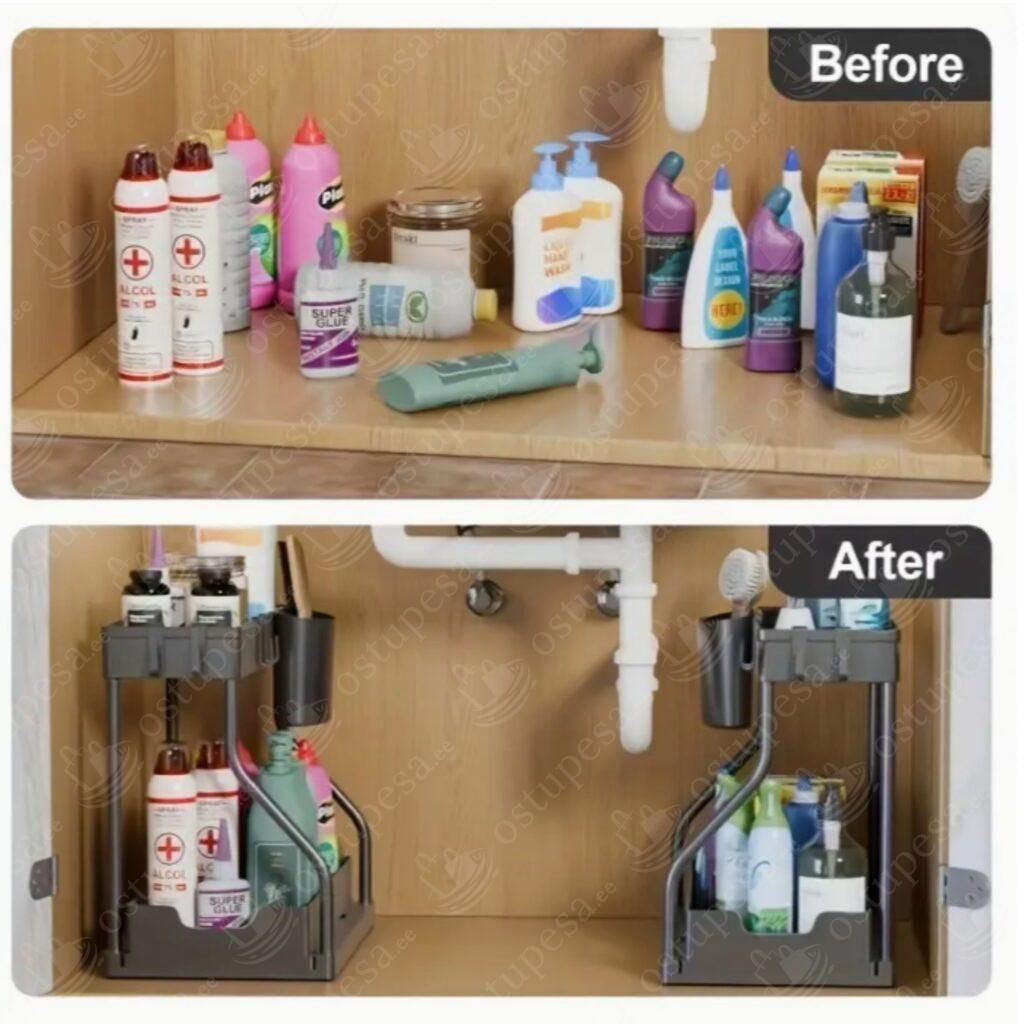 Organisaator valamukappi, must