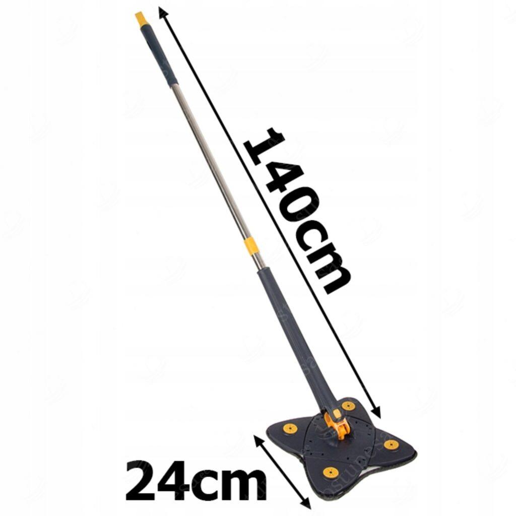 Pöörlev mopp mikrokiudlapiga