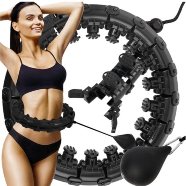 Masseeriv fitness-rõngas, must, Trizand