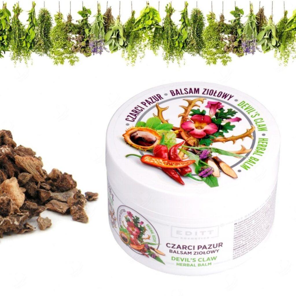 Kuradiküünega palsam lihastele ja liigestele, 230 g, Editt, 2 tk komplektis