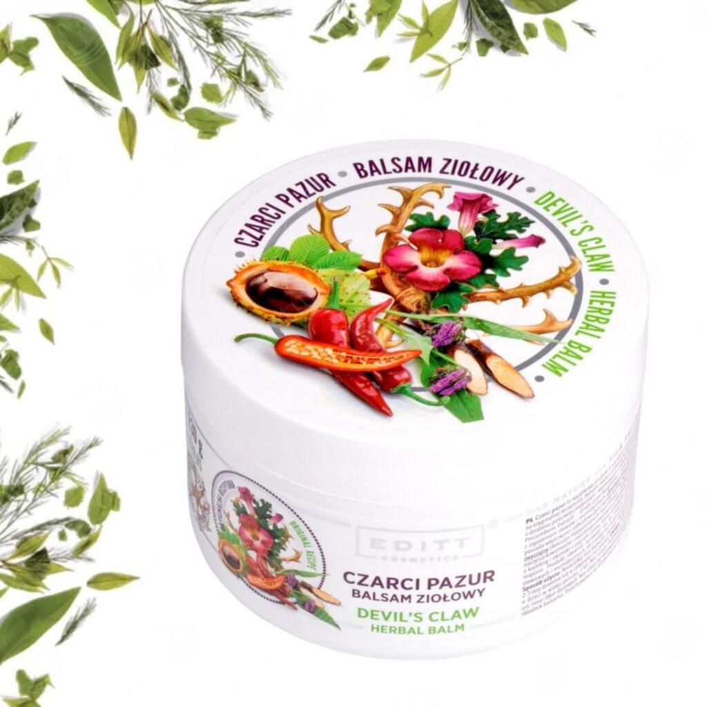 Kuradiküünega palsam lihastele ja liigestele, 230 g, Editt, 2 tk komplektis