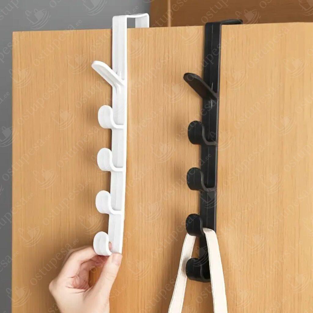 Konksusüsteemiga nagide komplekt, 4 tk (2 musta, 2 valget)