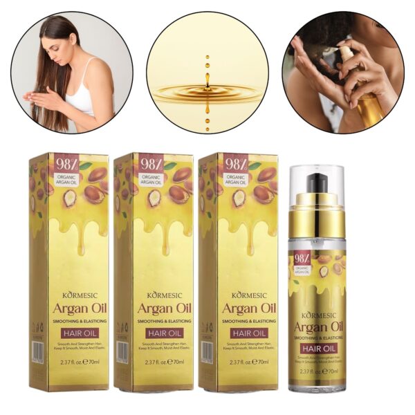 Juukseõli, 70 ml, Kormesic, 3 tk komplektis