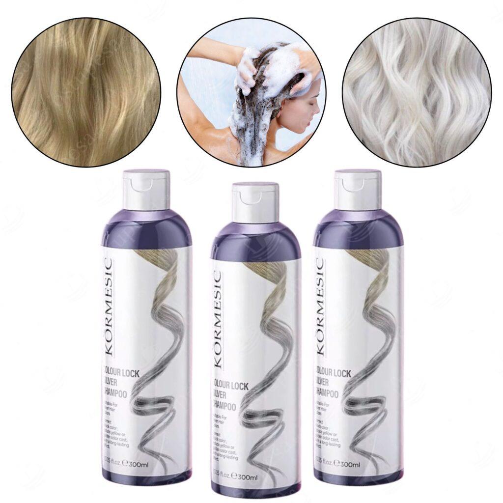 Hõbešampoon, 300 ml, Kormesic, 3 tk komplektis