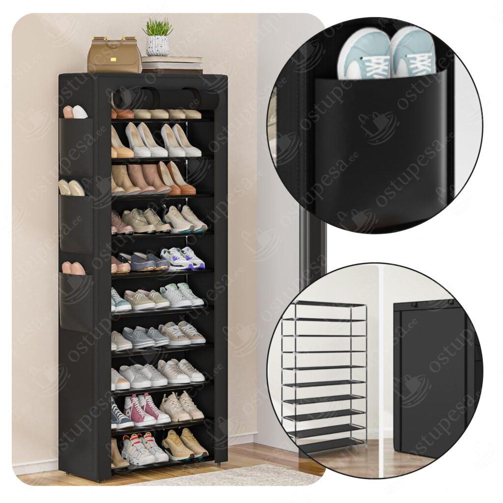 10-korruseline kingariiul kattega, kokkupandav