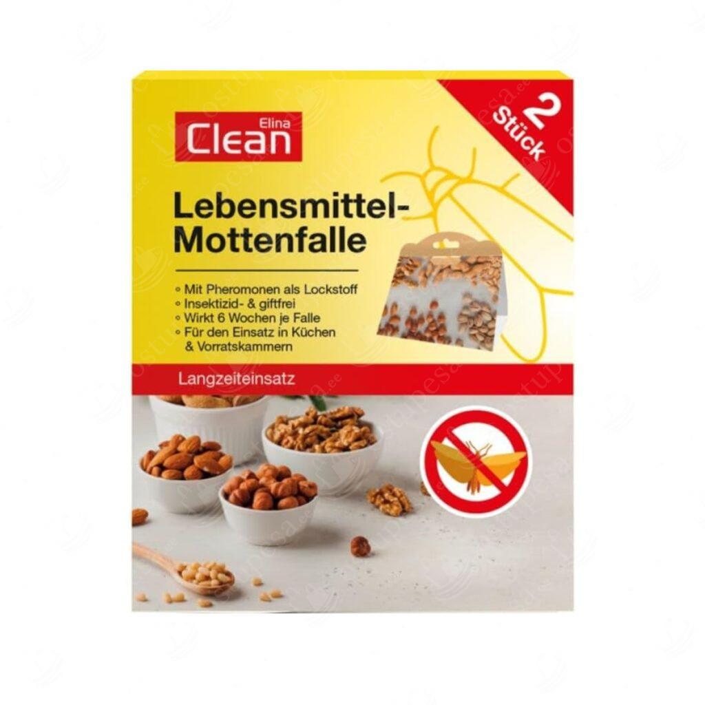 Liimpüünised toidukoidele, Elina-Clean, 4 pakki komplektis