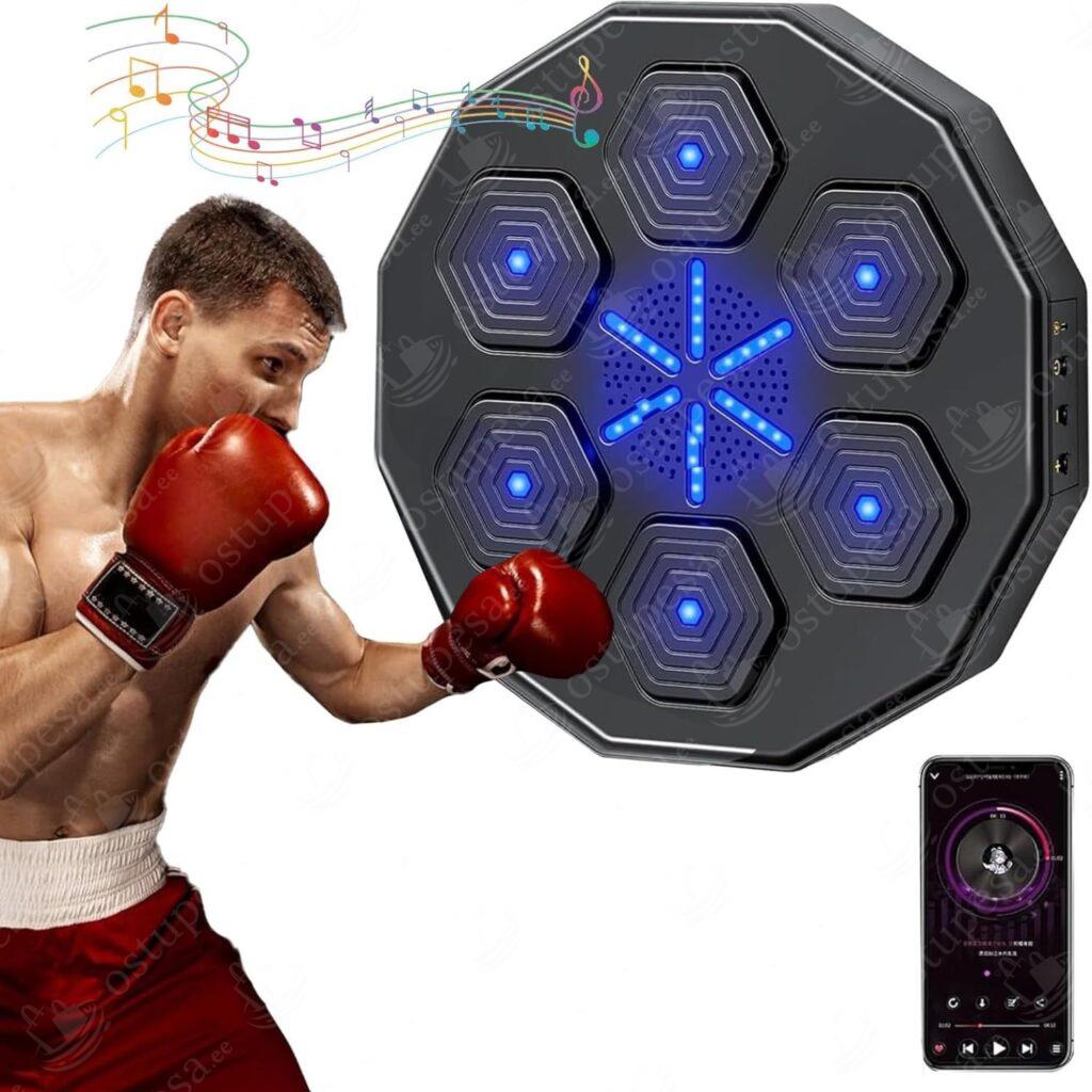 Poksimasin seinale, bluetoothiga