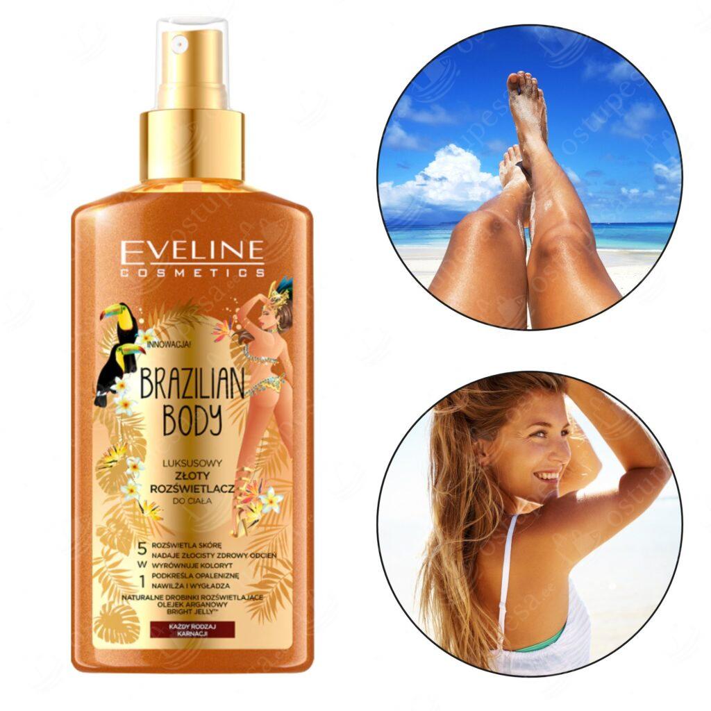 Isepruunistav näo- ja kehaõli, 150 ml, Eveline Cosmetics