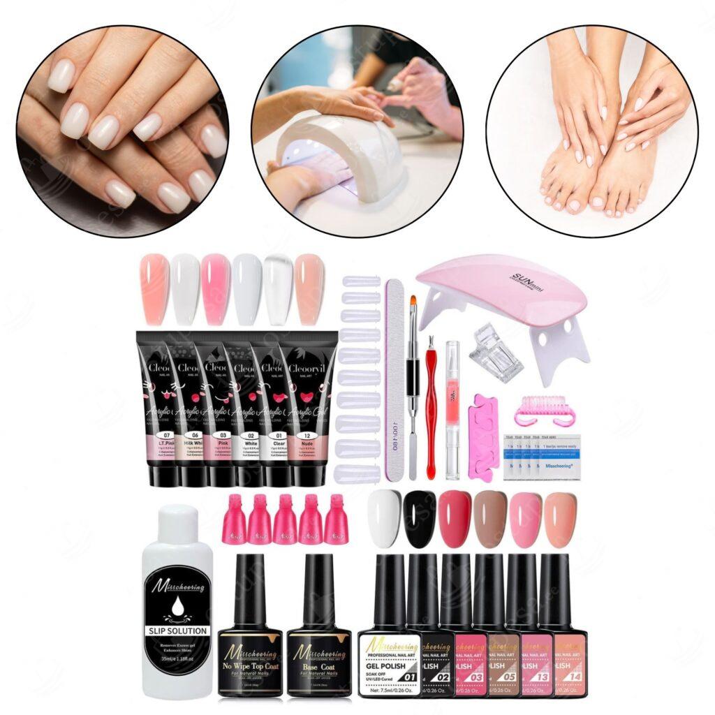 42-osaline küünehooldustarvikute komplekt