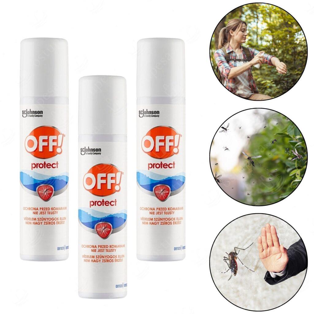 Sääsetõrjevahend, OFF!, 100 ml, 3 tk komplektis