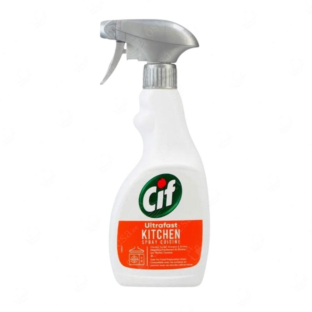 Köögipuhastussprei, Cif UltraFast, 3 tk komplektis