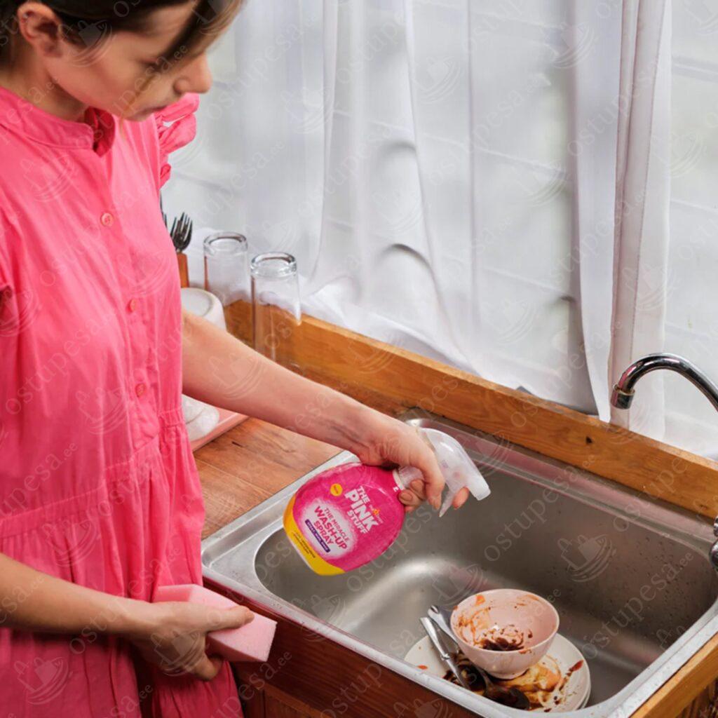 Puhastusvaht nõudele ja pindadele, 500 ml, The Pink Stuff, 2 tk komplektis