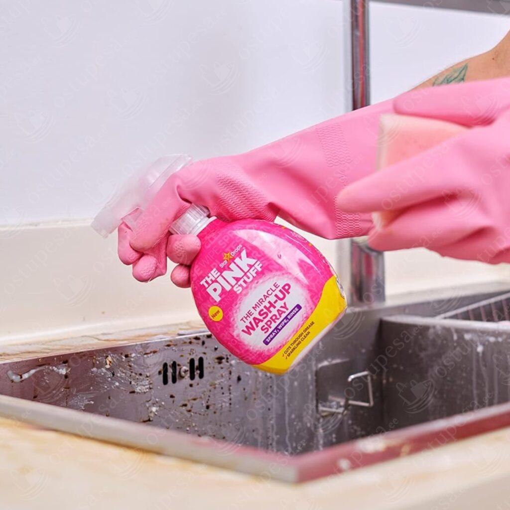 Puhastusvaht nõudele ja pindadele, 500 ml, The Pink Stuff, 2 tk komplektis