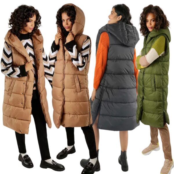 Tepitud pikk vest, Aniston casual