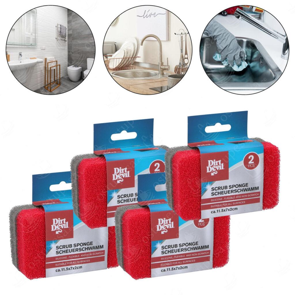Puhastussvamm, Dirt Devil, 8 svammi komplektis