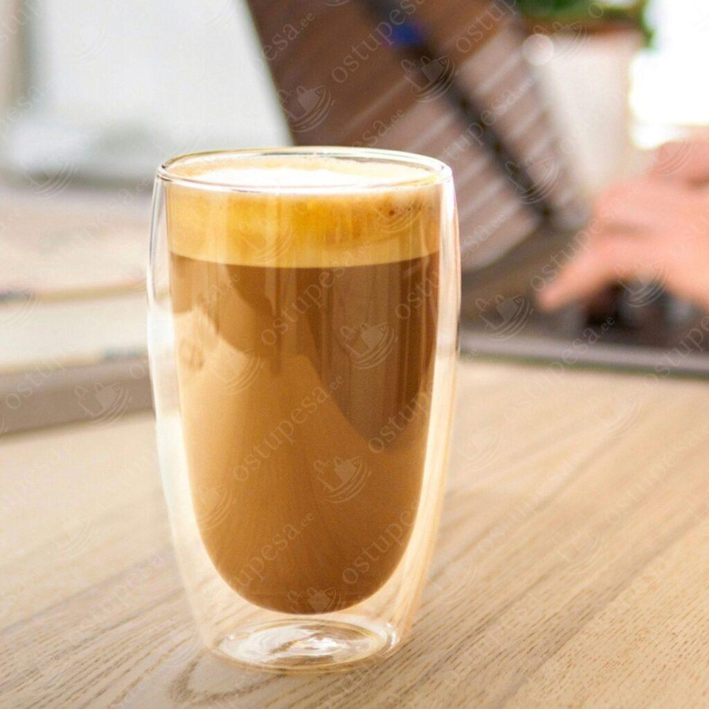 Topeltseinaga klaasid, 350 ml, 6 tk komplektis