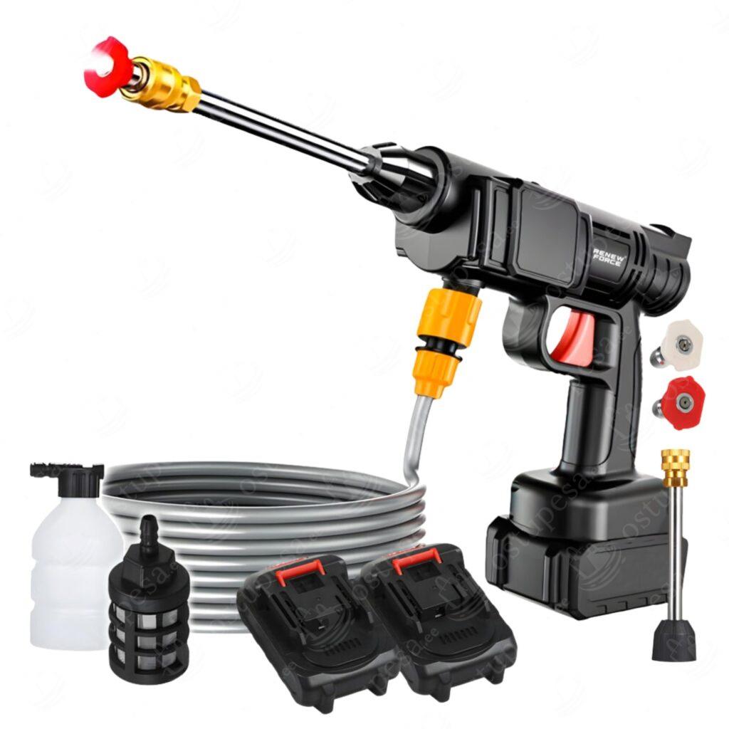 Juhtmeta survepesur kahe akuga, 400 W