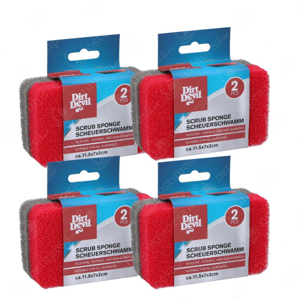 Puhastussvamm, Dirt Devil, 8 svammi komplektis