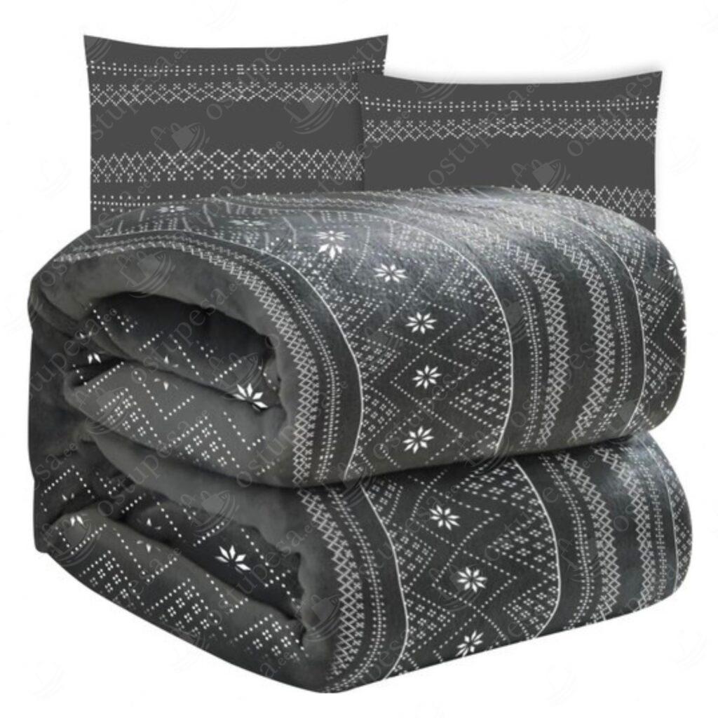 Teki ja padjapüüride komplekt, 160 x 200 cm + 2 x 40 x 40 cm, Ruhhy