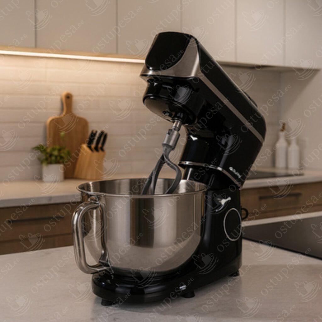 Planetaarmikser soojendusega kausiga ja sisseehitatud kaaluga, 5,5 L