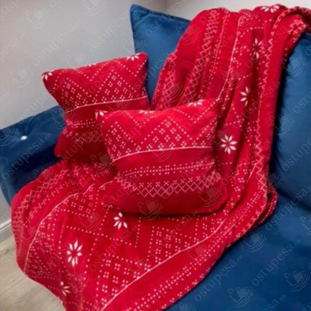 Teki ja padjapüüride komplekt, 160 x 200 cm + 2 x 40 x 40 cm, Ruhhy