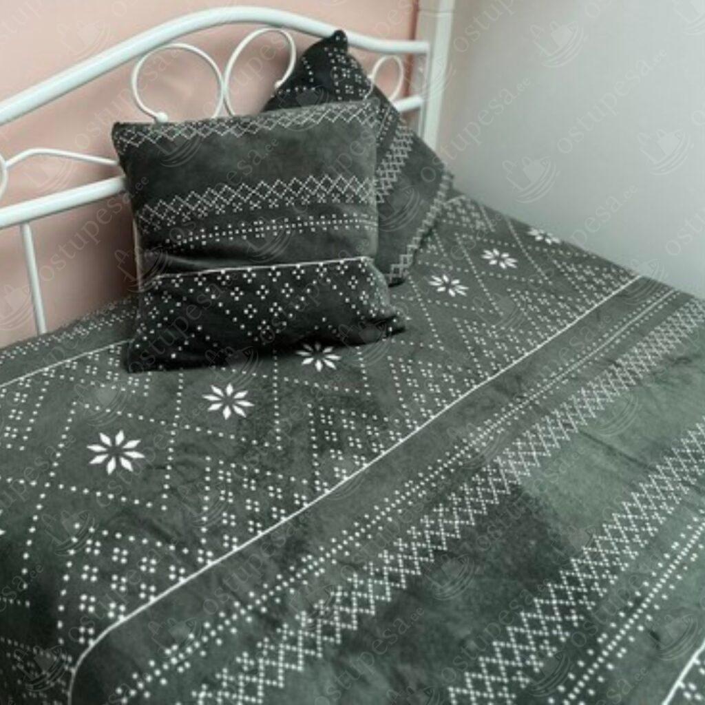 Teki ja padjapüüride komplekt, 160 x 200 cm + 2 x 40 x 40 cm, Ruhhy