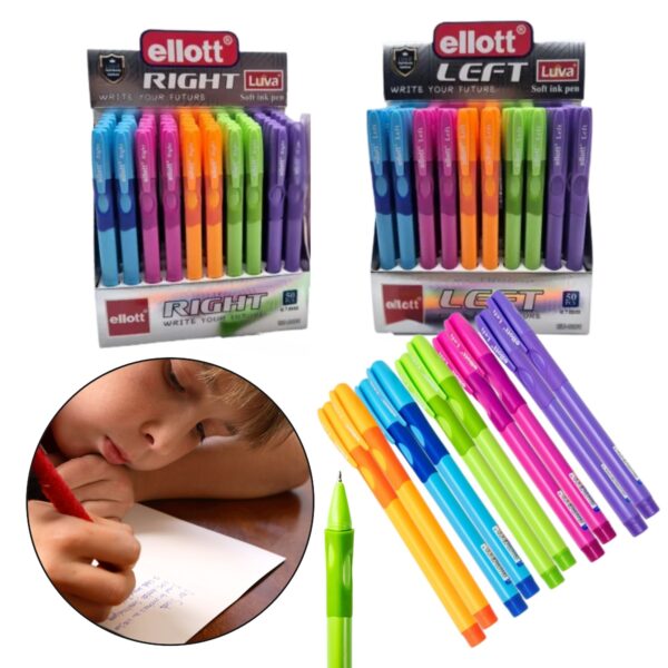 Geelpliiatsid, sinine, 10 tk komplektis (vasaku- või paremakäelistele)