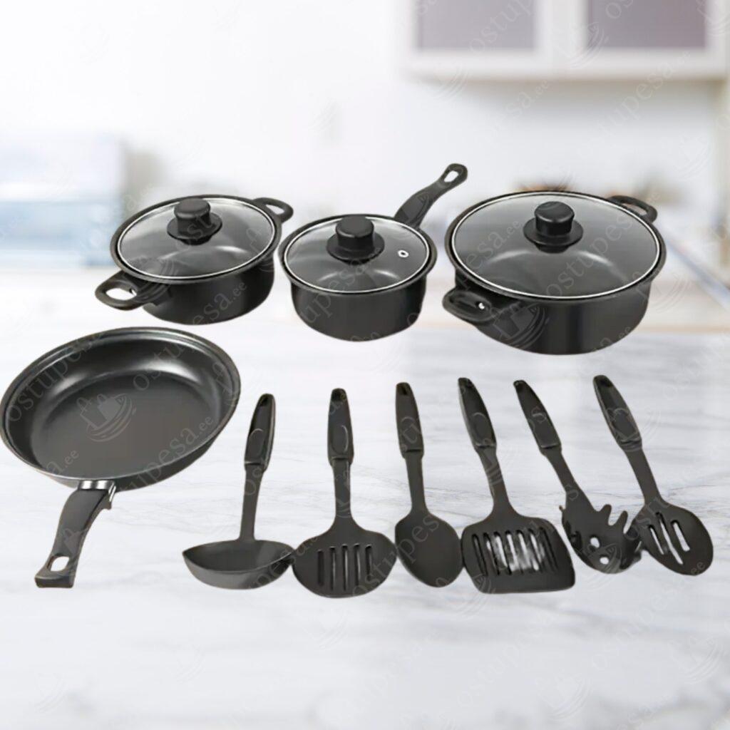 13-osaline köögitarvete komplekt