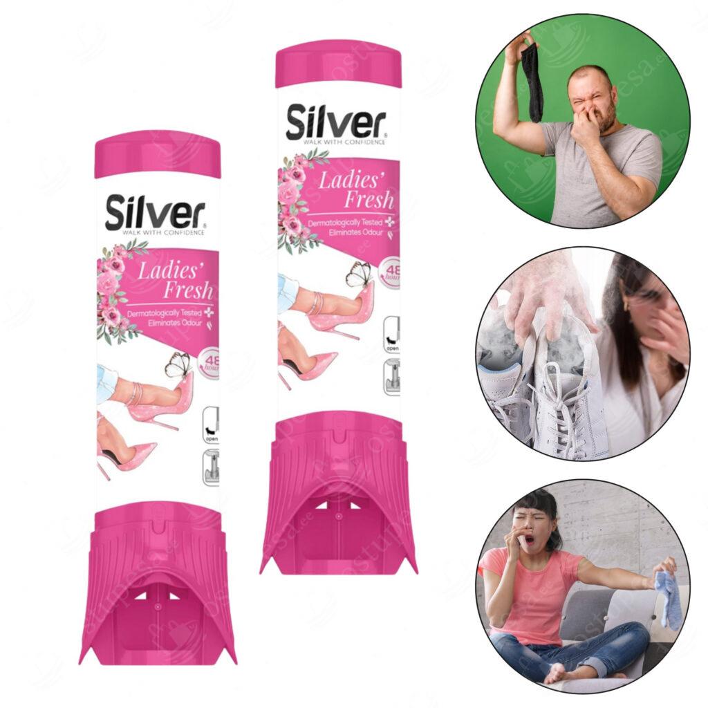 Jalatsite deodorant, 200 ml, General Fresh, 2 tk komplektis