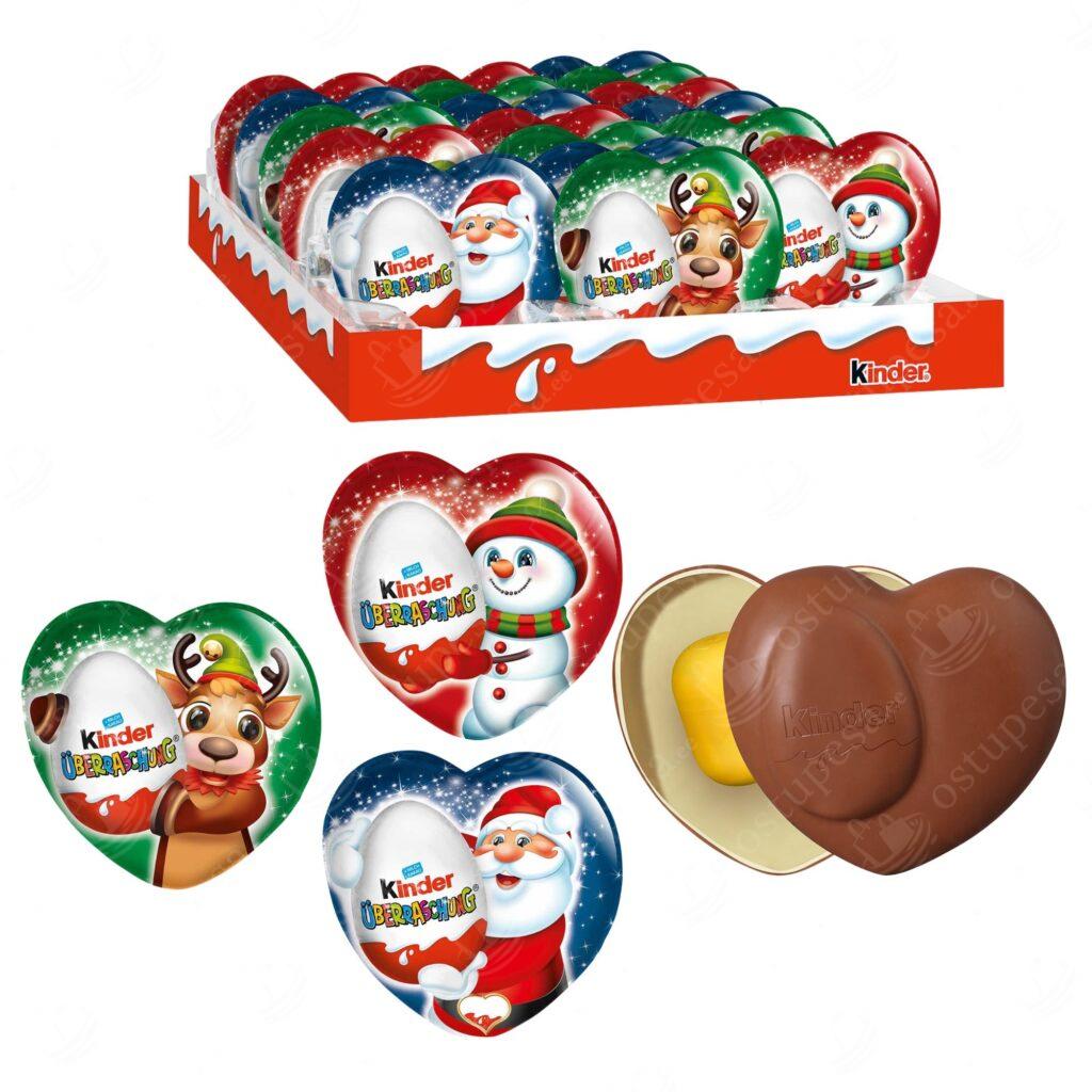 Kinderi šokolaadisüda üllatusega, 3 tk komplektis
