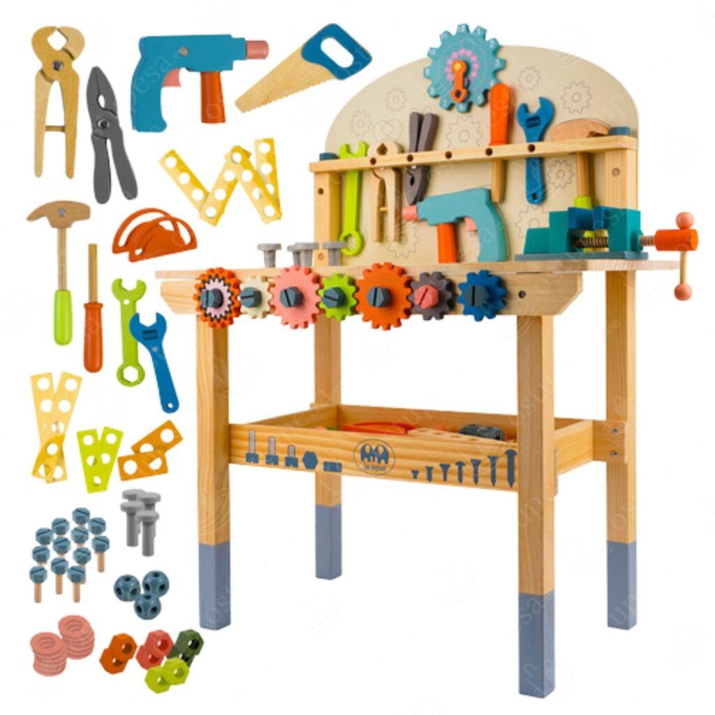 Puidust tööriistalaud 51 tarvikuga