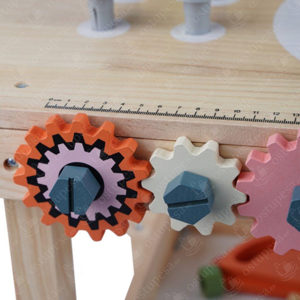 Puidust tööriistalaud 51 tarvikuga