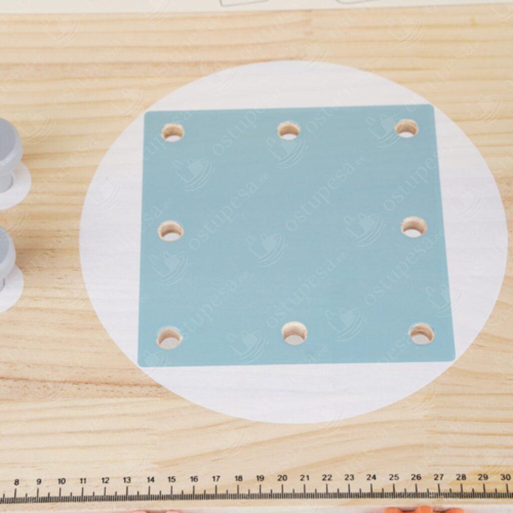 Puidust tööriistalaud 51 tarvikuga