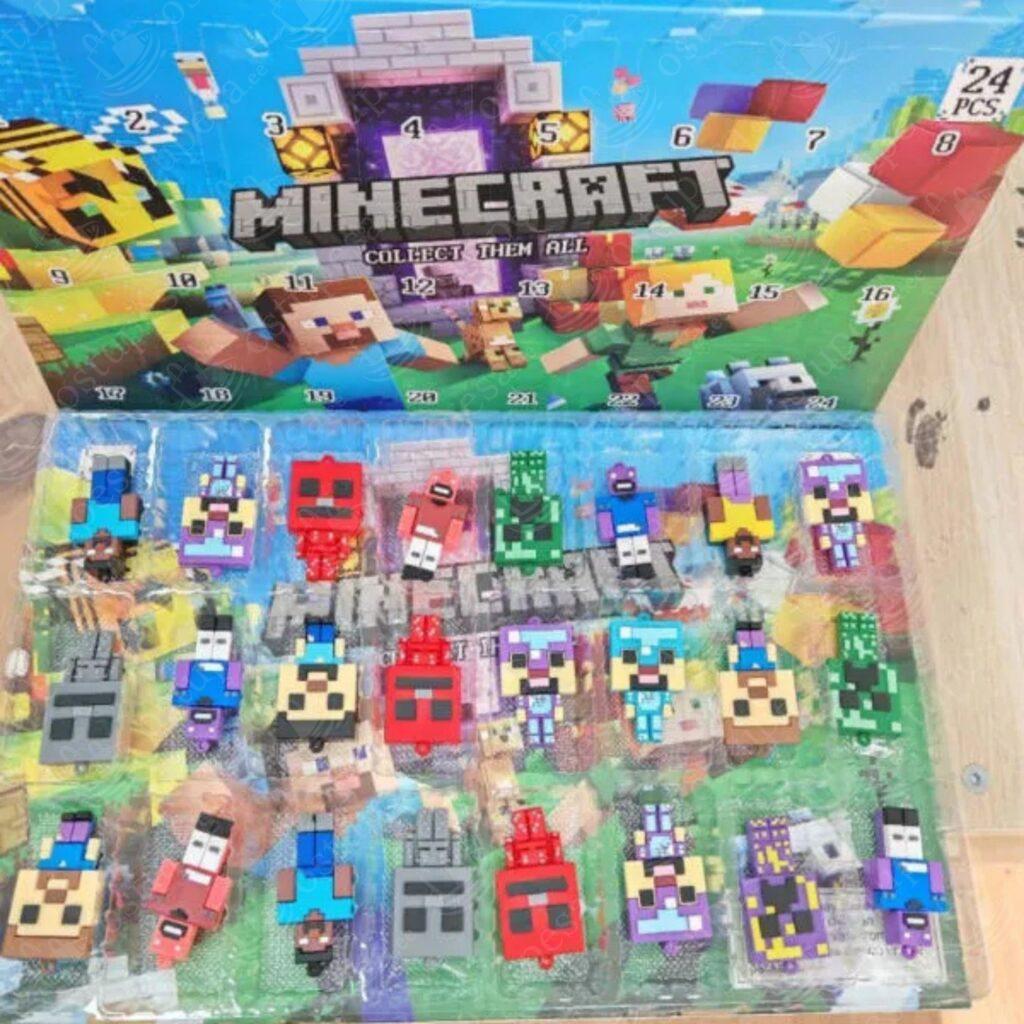 Advendikalender Minecraft figuuridega