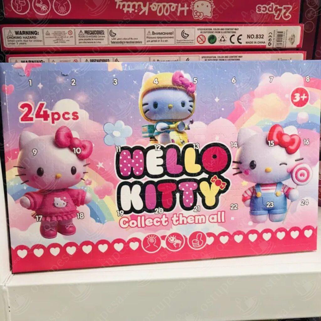 Advendikalender Hello Kitty figuuridega