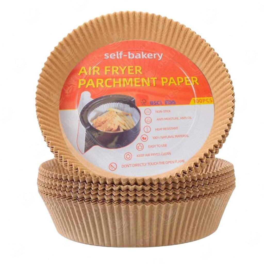 Küpsetuspaberid kuumaõhufritüürile, 50 tk pakis, 6 pakki komplektis