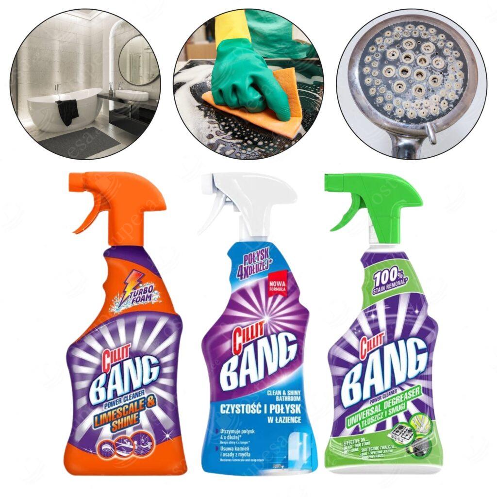 Cillit Bang puhastusvahend, 750 ml, 3 erinevat komplektis