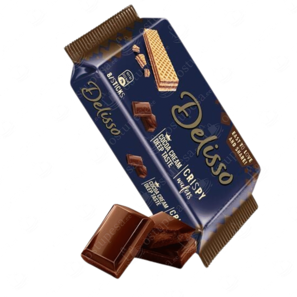 Šokolaadivahvlid, 72 tk komplektis