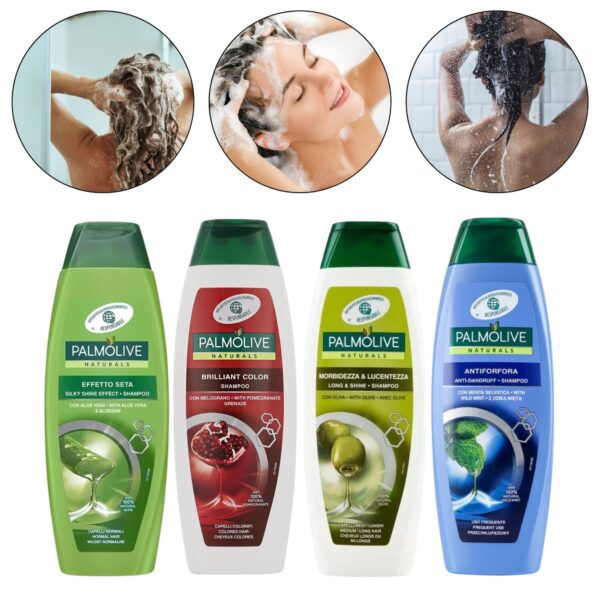 Šampoon Palmolive, 350 ml, 4 erinevat komplektis