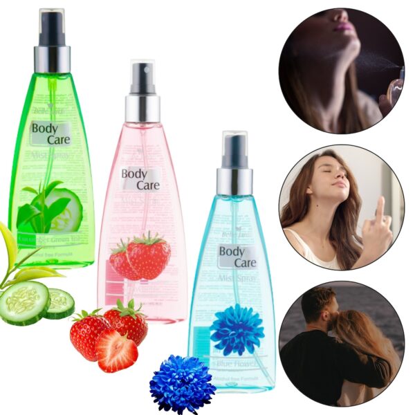 Kehaspreide komplekt, Belle Jardin, 3 × 160 ml