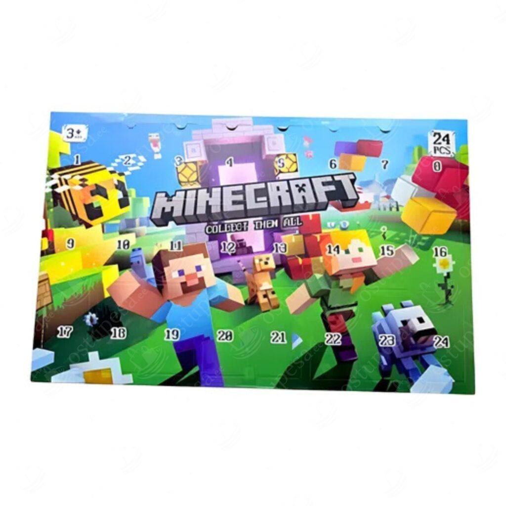 Advendikalender Minecraft figuuridega