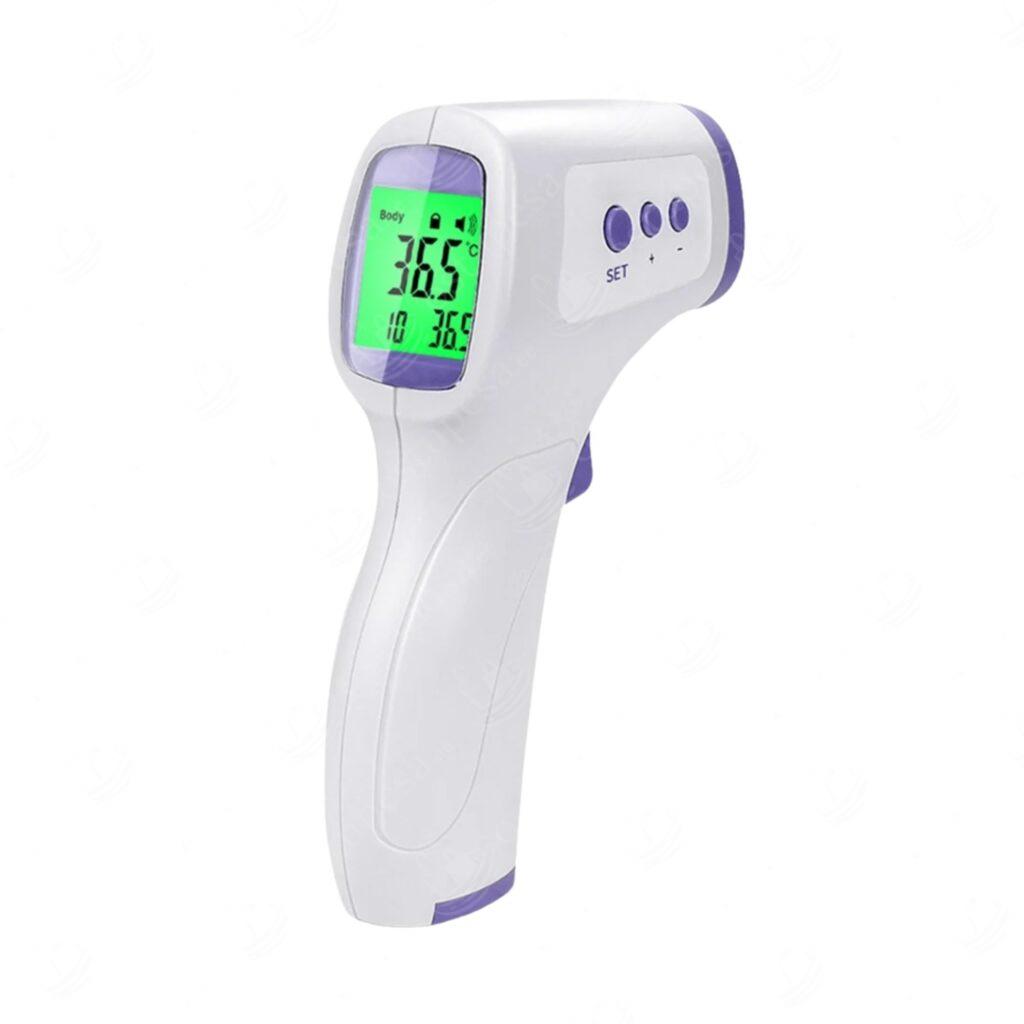 Kontaktivaba infrapuna termomeeter, valge-lilla