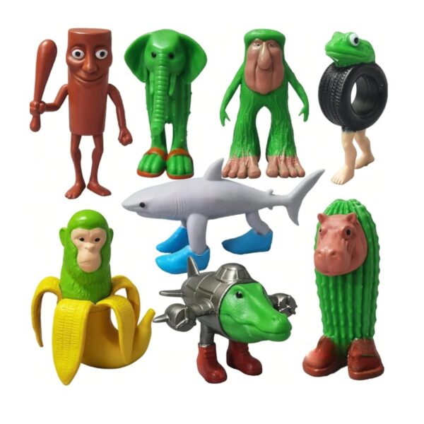 Italian Brain Rot üllatusfiguurid, 6 karpi komplektis